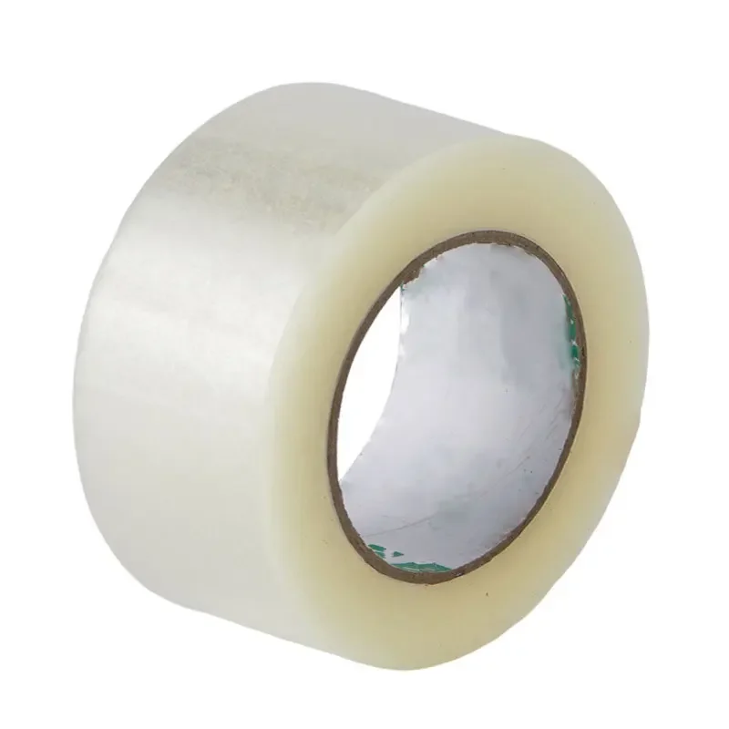 無料サンプル Bopp包装用強力粘着テープ 大巻 超強力粘着 透明黄色シーリングテープ 72巻 販売中