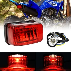 ATV UTV Tail Light Taillight Rear Brake Lamp with Bulb for Yamaha Grizzly Big Bear Bruin Kodiak 5KM-84710-01-00