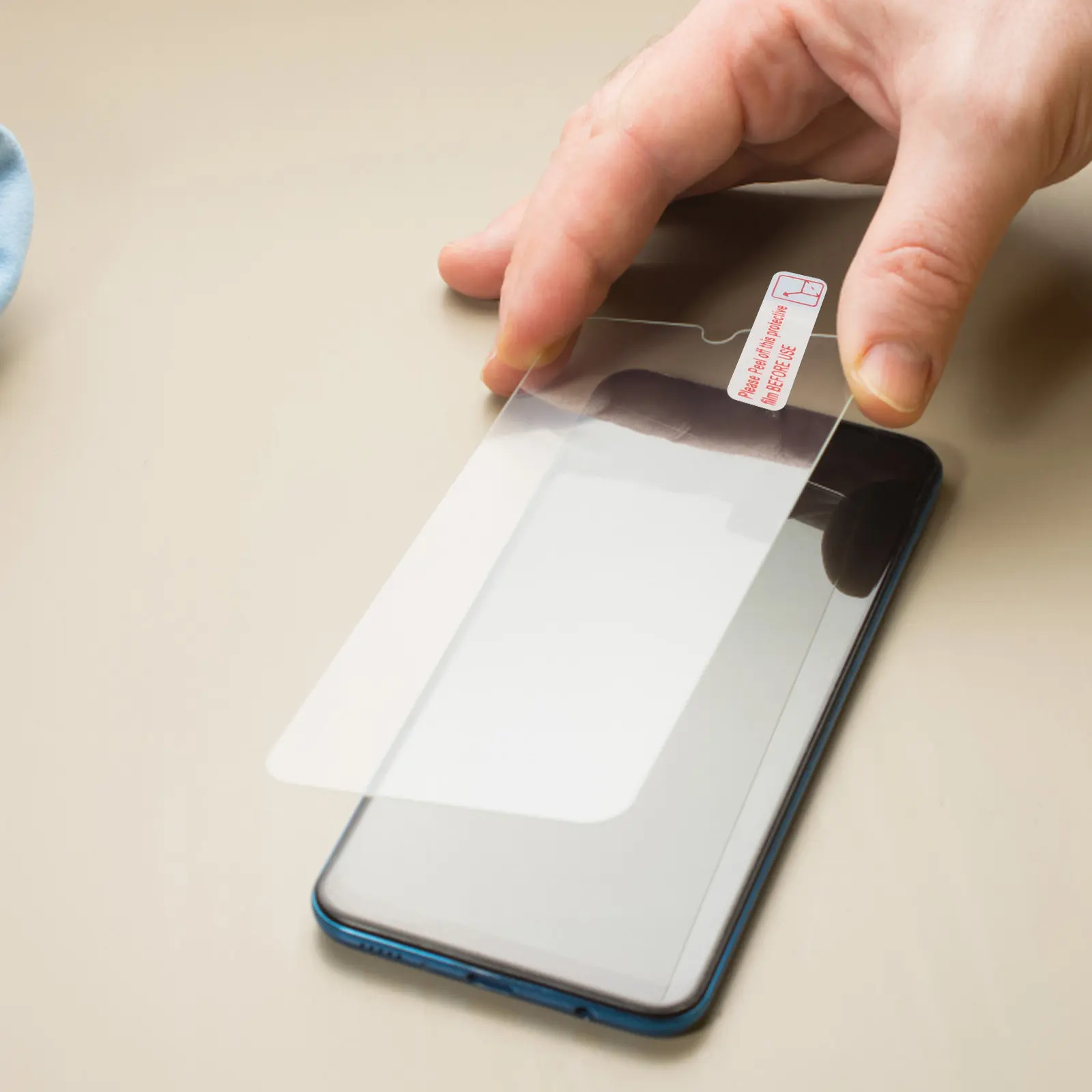 

3000 шт. самоклеящихся предупреждающих наклеек-руководств по снятию защитной пленки, легко снимаемые, для напоминания о снятии пленки при упаковке