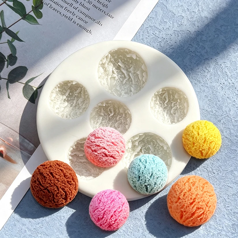 Ice Cream Shape Silicone Sugarcraft Mold Resin Tools Cupcake Baking Mould Fondant Cake Decorating Tools