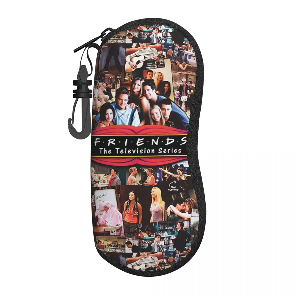 

Friends TV Collag Glasses Case Travel Central Perk Sunglasses Protector Charming Glasses Box