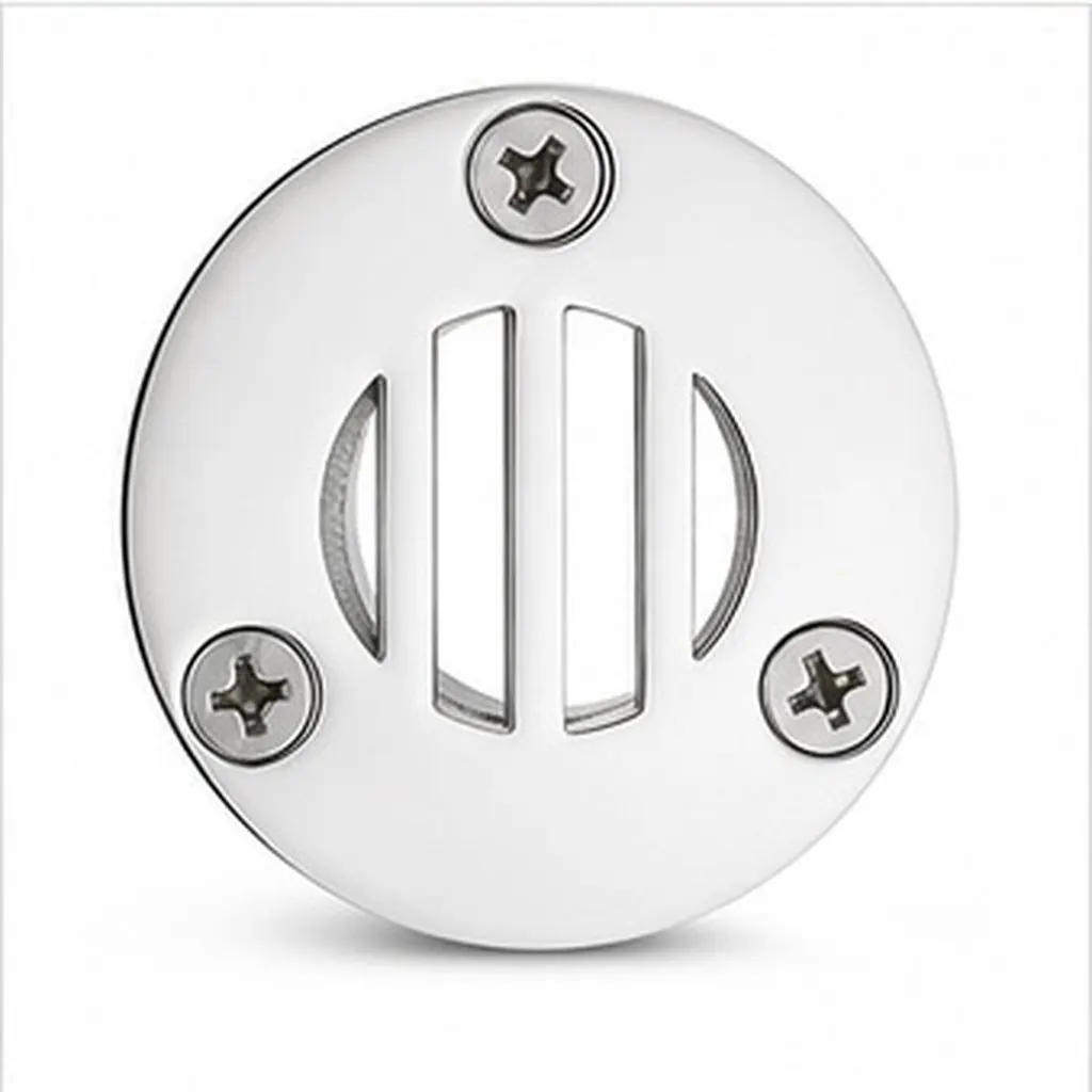1Set Stainless Steel Deck Drain Plug for Boats Yachts Ships Heavy Duty Drainage Cover Floor Drain Scupper Marine Accessory