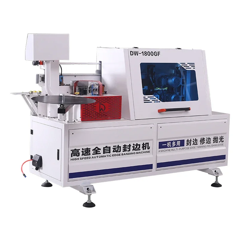 China Woodworking Board Machinery, Woodworking Edge Banding Machine PVC Tape Glue Trimming Polishing Edge