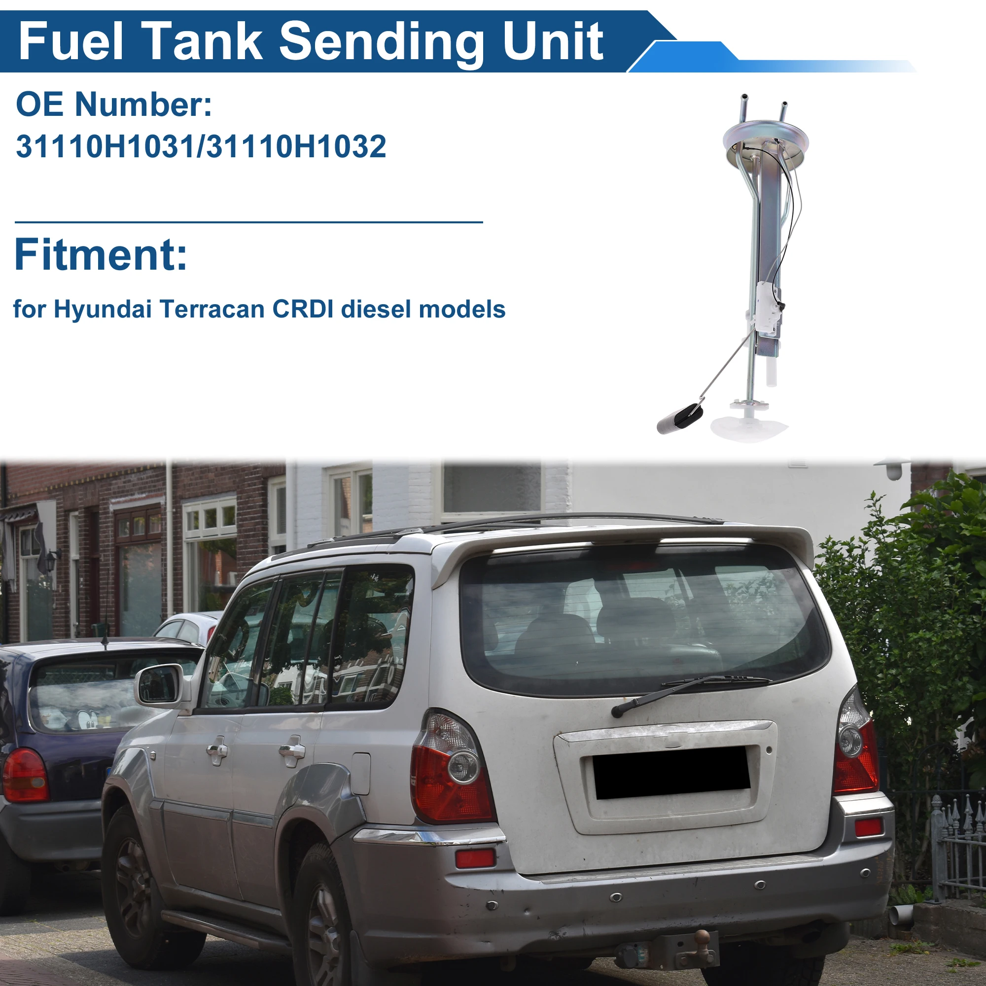 X Autohaux Fuel Level Sending Unit Module for Hyundai Terracan CRDI diesel No.31110H1031