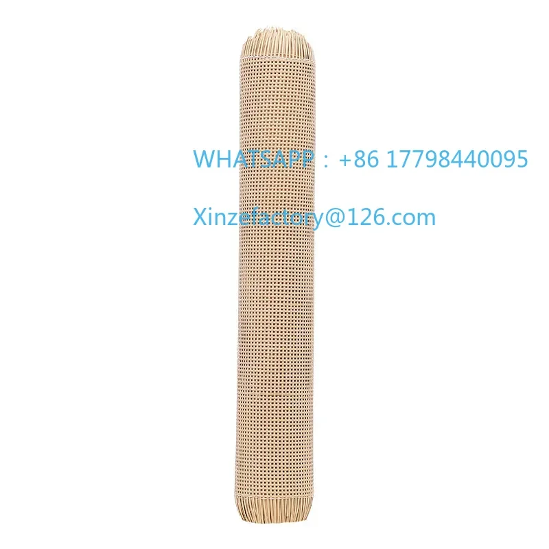 تخصيص البلاستيك متقلب النسيج الاصطناعي الروطان حزام لفة قصب الأثاث كرسي الجدول خزانة خذاء خزانة الكتب #4