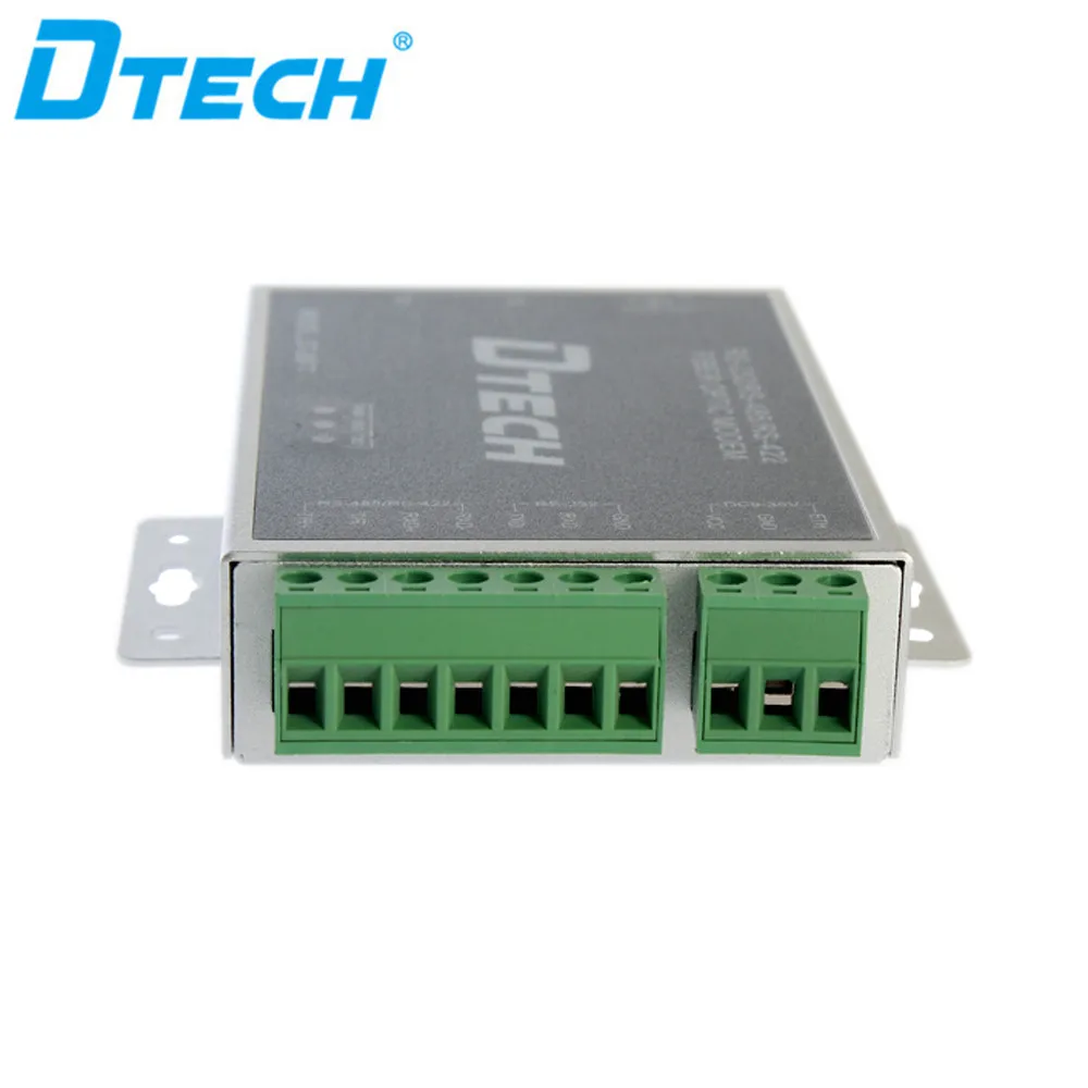 DTECH Industrial Grade High Speed RS232/RS485/RS422 3 in 1 Fiber Modem