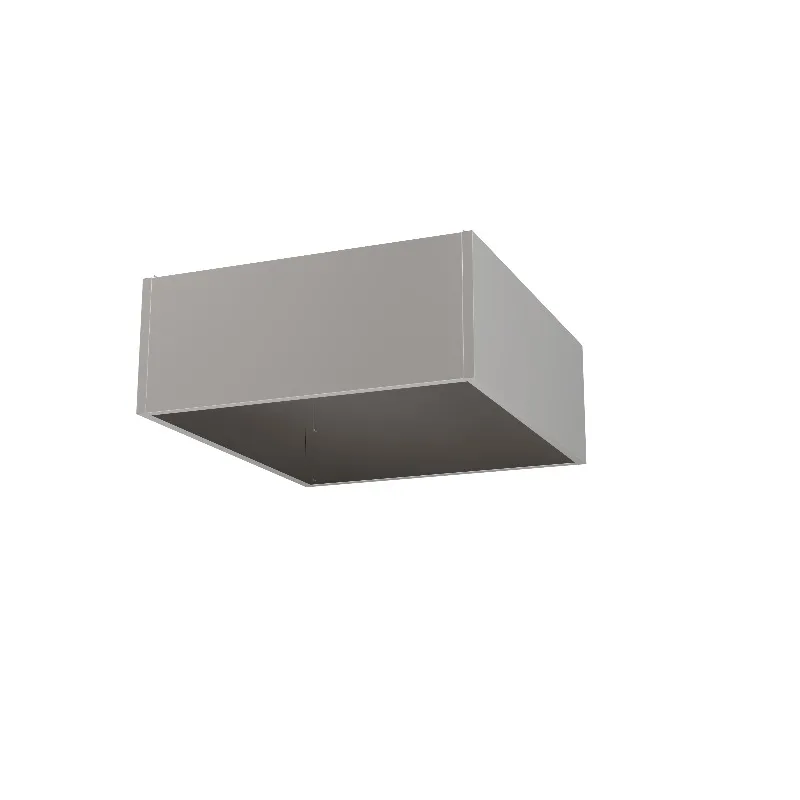 Commercial Kitchen Exhaust Range Hood Customizable Stainless Steel Commercial Range Hood Service Hotel Banquet Halls