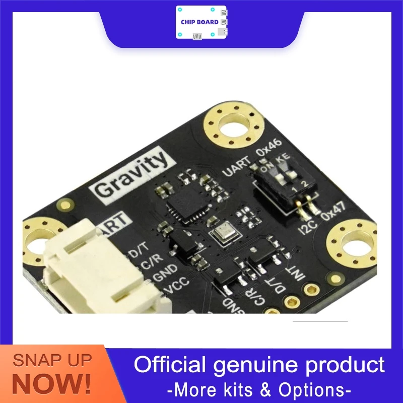 

DFRobot Gravity BMP581 Digital Barometric Pressure Sensor Module with Bosch BMP581, ±0.3hPa Accuracy, I2C UART