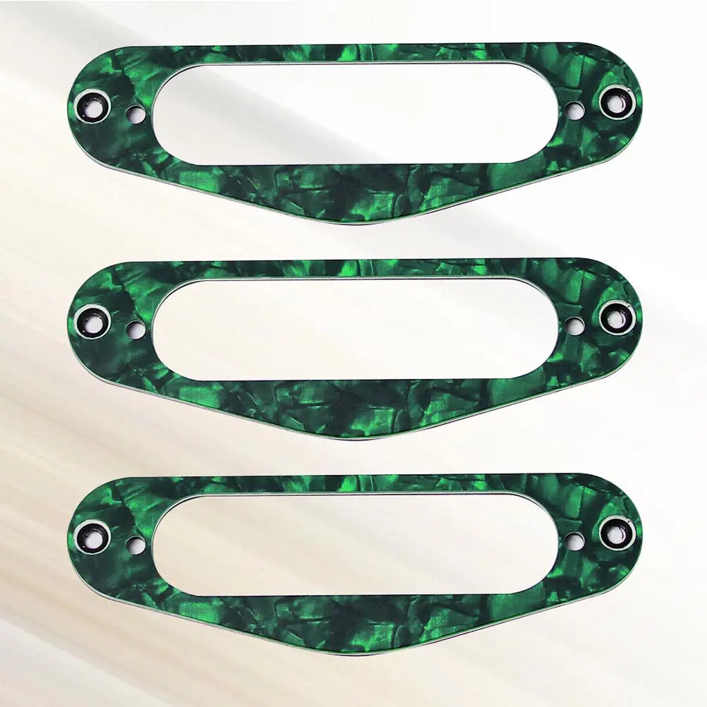 3Pcs Guitar Pickup Frame Mounting Ring Single Coil Pickup Flat Humbucker Ring Tl Style Electric Guitar Components
