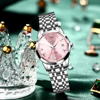 LIGE Elegant Ultrathin Nordic Simple Style Quartz Movement Women's Wristwatch Fashion Stainless Steel Bracelet Belt Woman Watch - Image 5