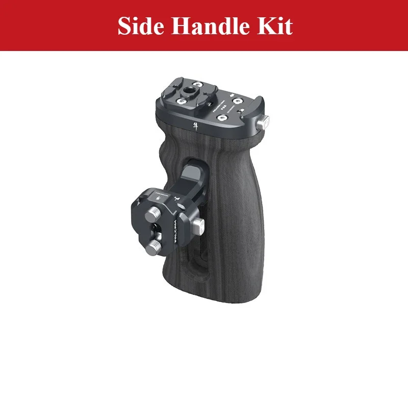 FALCAM F22 طقم مقبض جانبي سريع التحرير (2549) ومقبض جانبي (2565) حامل QR عالمي لقفص الكاميرا، DSLR، بدون مرآة وجهاز