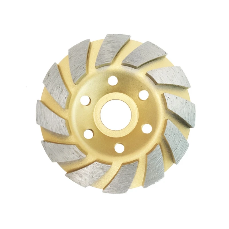 Tigela de moagem de diamante de 4 polegadas, pedra, concreto, cimento, disco de mármore, polimento