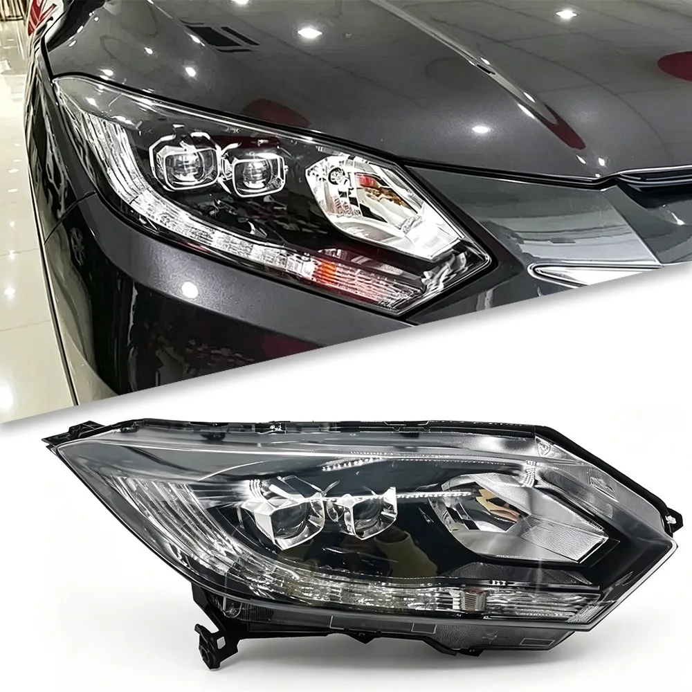 33150-T7A-H11W Front Headlight For Honda HR-V 2015 2016 2017 2018 High Spec LED DRL Right Passenger Side Assembly