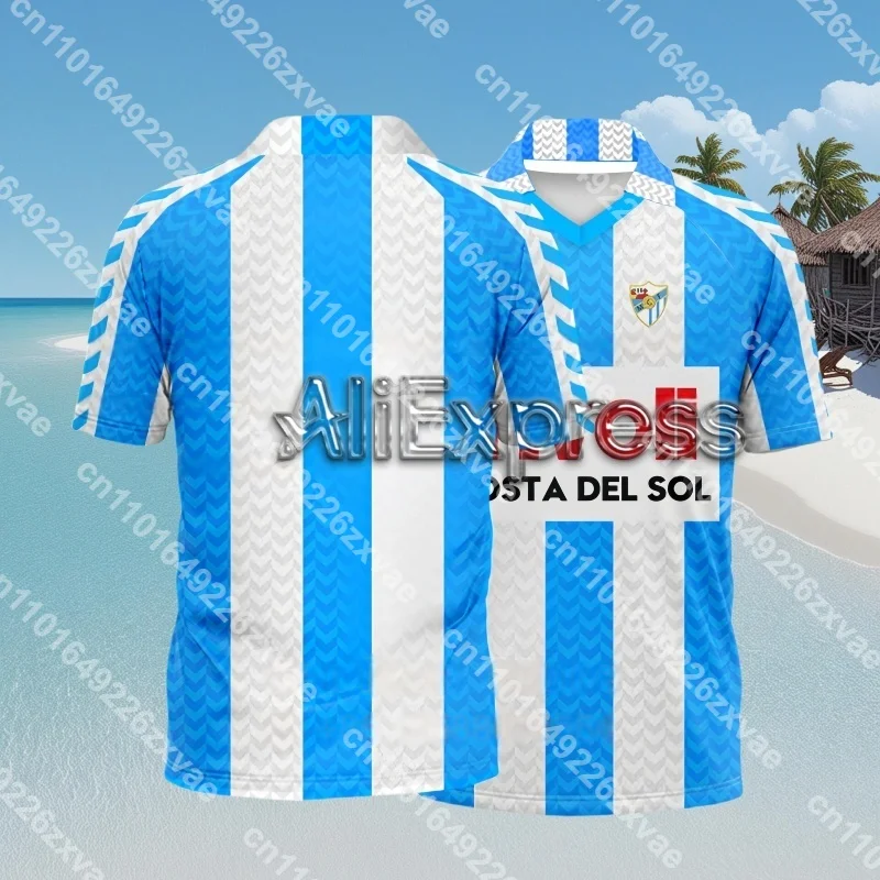 

2025 TESM New Polo Shirt Men's Summer Sports V-neck T-shirt Street Fashion Short Sleeved 3D High-definition Printed T-shirt