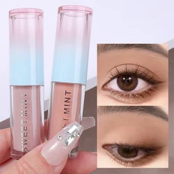 Matte Nude Brown Liquid Eyeshadow Sticks Natural Easy To Color Long Lasting Waterproof Eyes Shadow Cream Korean Makeup Cosmetics