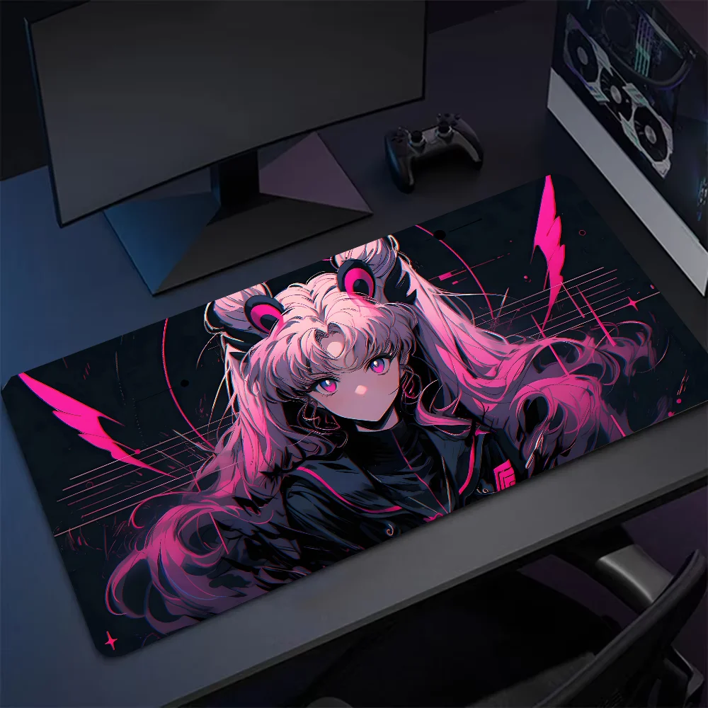 Sailor Moon Mousepad Mouse Mat Desk Mat With Pad Gaming Accessories Prime Gaming XXL Keyboard Pad Padding Mat