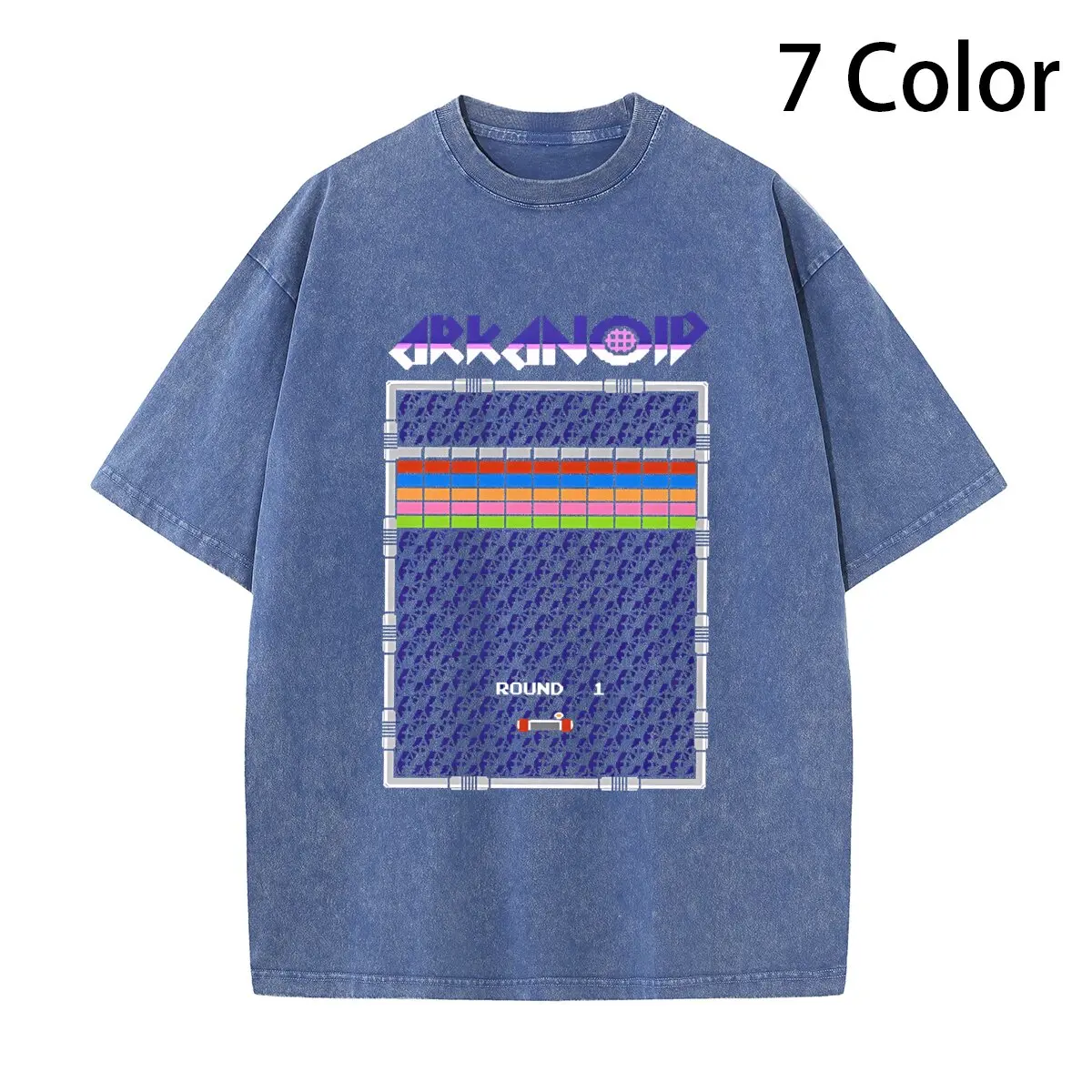 Arkanoid Round 1 NES Famicom game 8 bit screen T Shirt Arcade classic vintage retro design all sizes