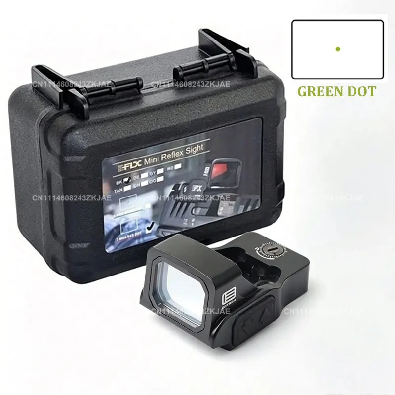 Eotech EFLX 3MOA Mini Reflex Red Dot Sight Rifle Scope Hunting R*R Footprint Pistol Handgun Optic Sight W/Picatinny Rail Mount image 3