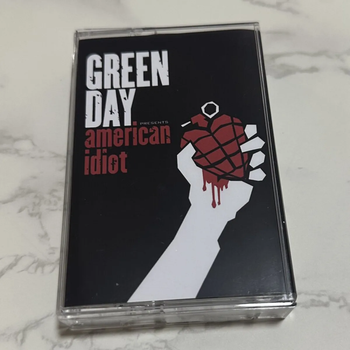 

Green Day American Idiot Album Cassette Retro Rock Tape English Punk Rock Vintage Walkman Cassette Music Collectible