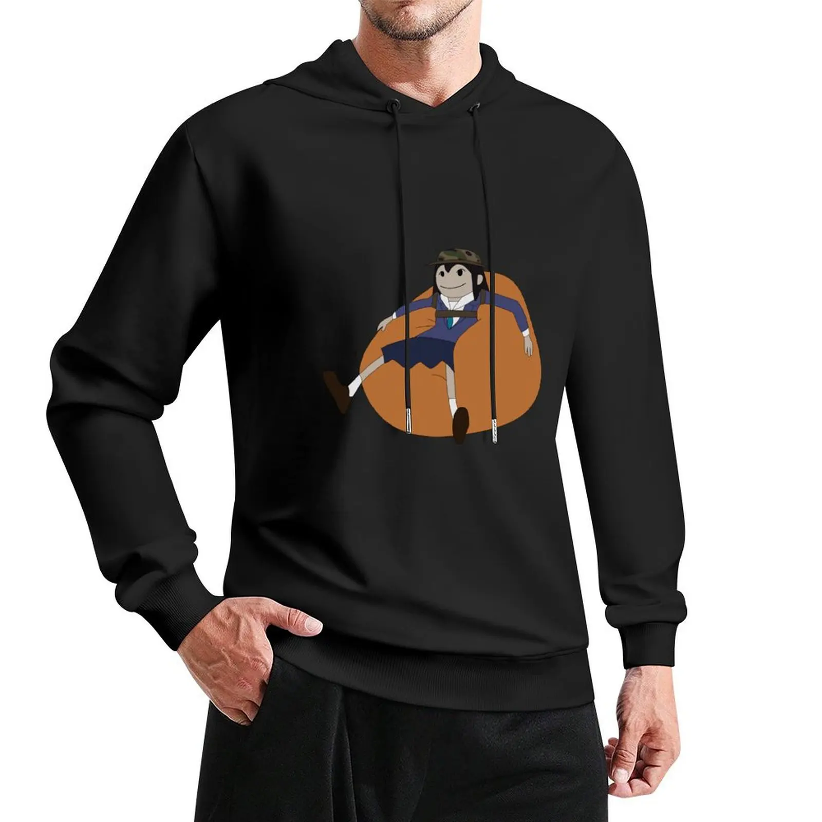 Comfy Midori Pullover Hoodie anime clothes men's hoodies