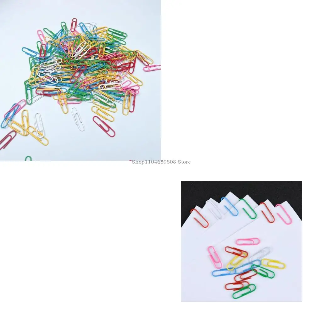

120 Pcs Marking Clips Colorful Paper Clips Letter Clips Office Accessories