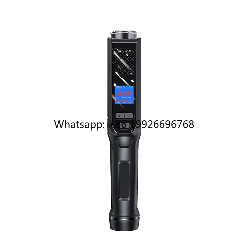 

Portable 1.3-inch LCD Display Handheld ABS Material Alkomat Alcohol Detector Sensor Digital Breathalyzer Alcohol Tester