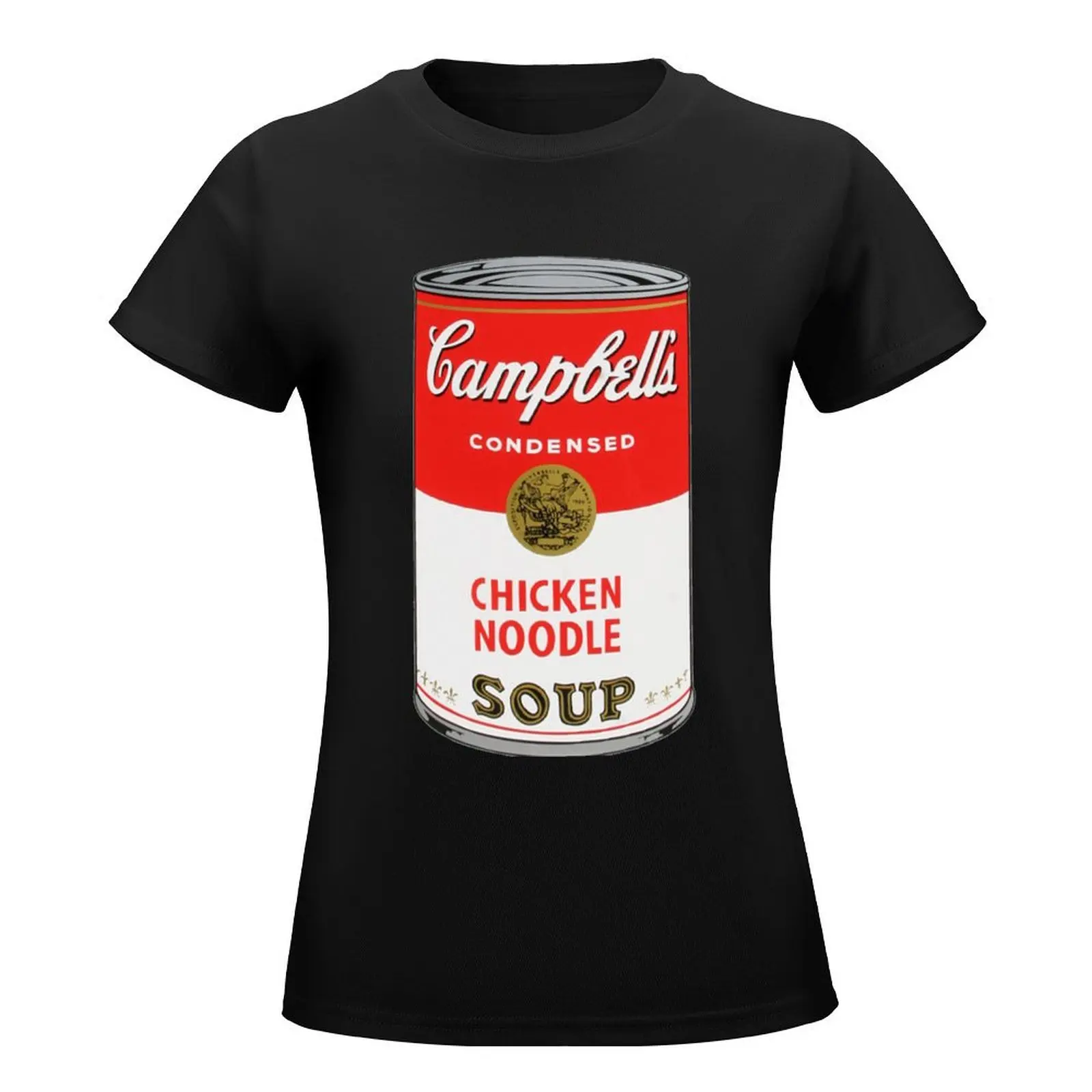 Andy Warhol Campbell's Soup T-Shirt Aesthetic clothing cute tops tops for Women