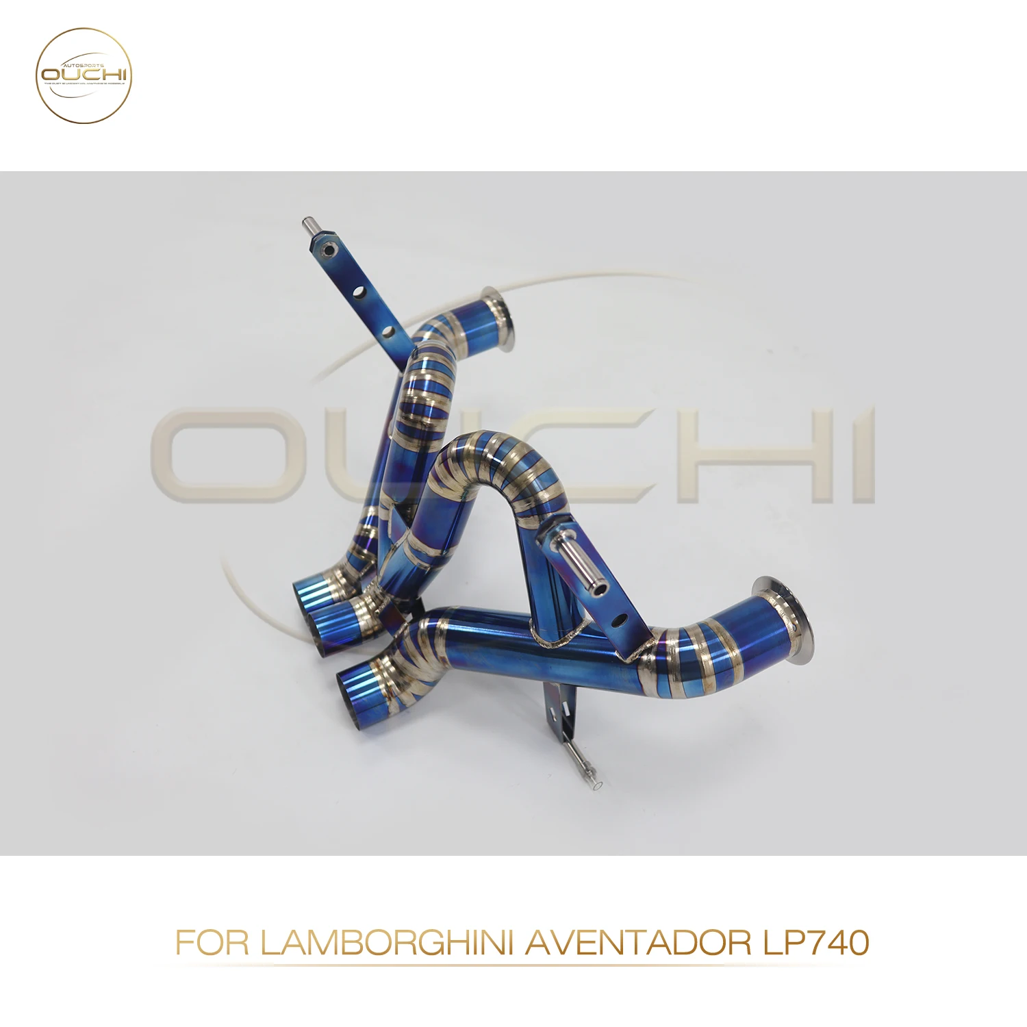 

OUCHI High Performance Catback for Lamborghini Aventador LP740-4 TC4 Without Valve Car Exhaust Good Heat Dissipation