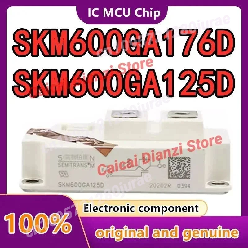 

SKM600GB176D SKM600GA176D SKM600GB126D SKM600GA125D SKM800GA126D NEW AND ORIGINAL MODULE