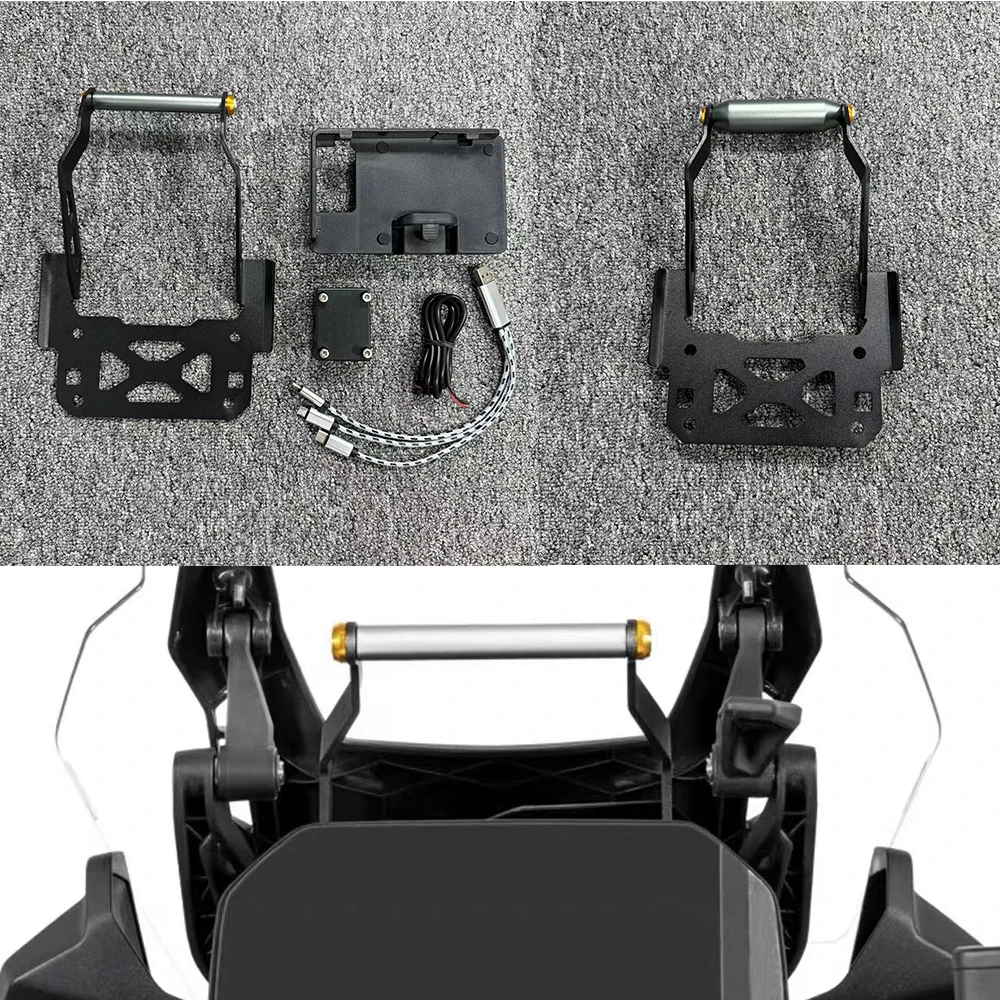 

F850GS 2023 Navigation Bracket Mounting Brackets GPS Motorcycle Accessories For New BMW F850GS ADV 2019 2020 2021 2022 2023