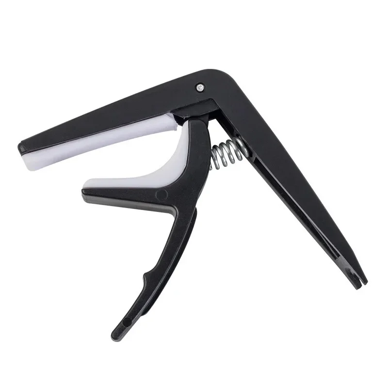 Universal Acoustic Guitar Capo Clip Plastic Metal Clamp with Changing Strings Tools for Wood Classic Electric Guitar and Ukulele