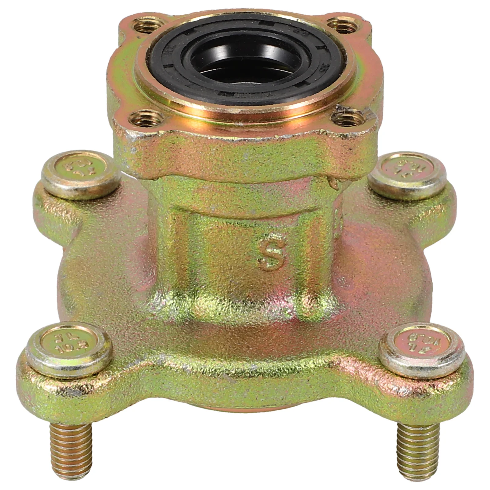 

Durable Metal Go Hub Assembly Front Disc for Atv Easy Installation Stable Driving Experience Front Wheel Hub