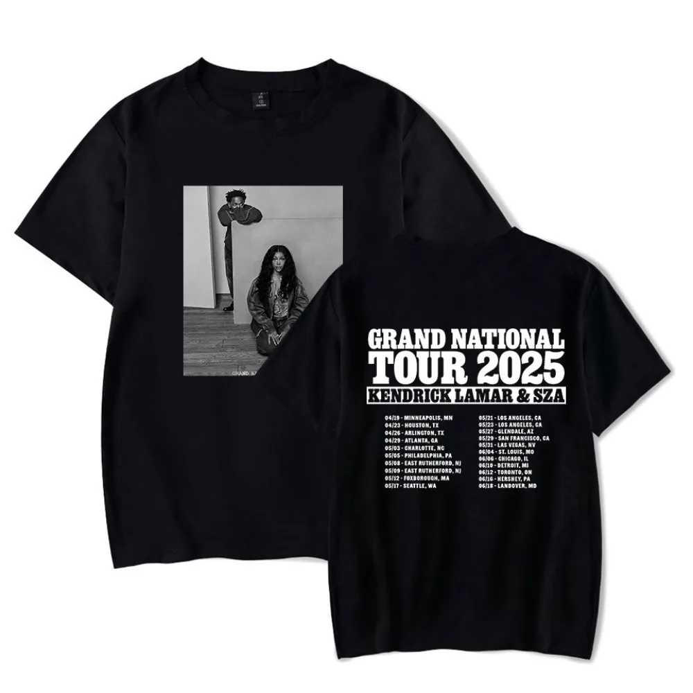 

Grand National Tour 2025 Short Sleeve Merch Tee Women Men Crewneck Fashion T-shirt Unisex Tops
