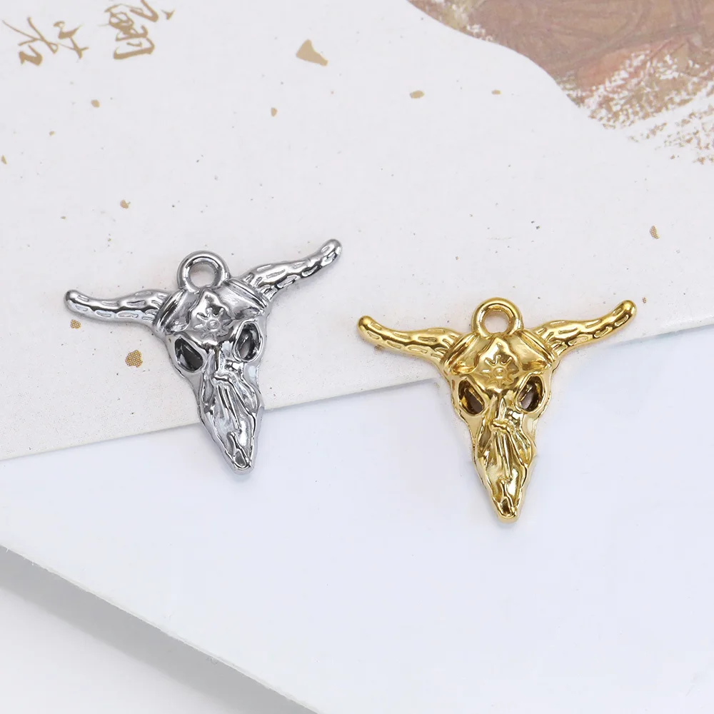 

Cordial Design 50Pcs 19*23MM DIY Charms For Earrings/Hand Made/Head Shape/Jewelry Accessories/Stainless Steel Pendant #195245