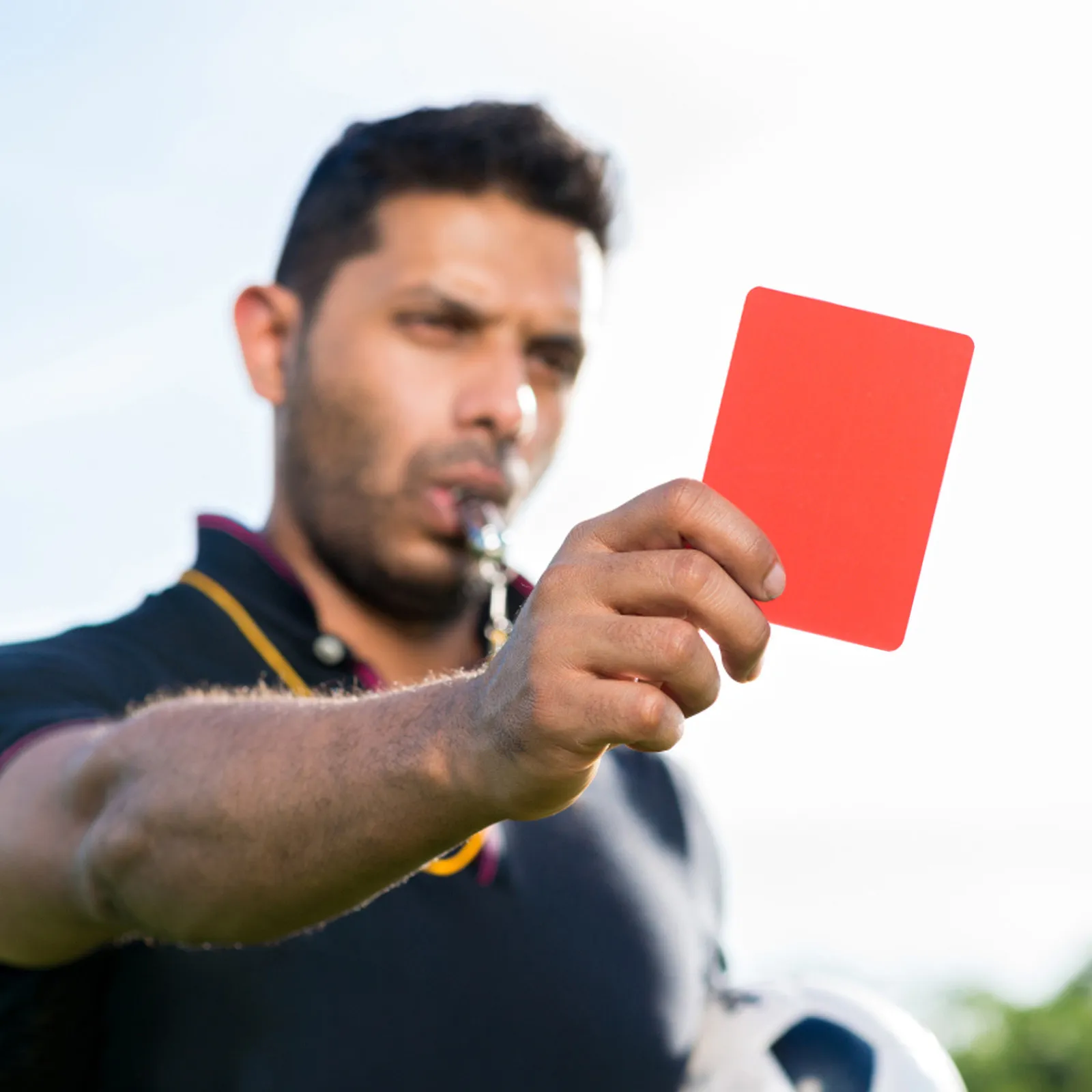 

1Set Portable Referee Wallet Made of Premium PVC Holds Red Yellow Soccer Cards Securely Foldable Lightweight for on Field Use