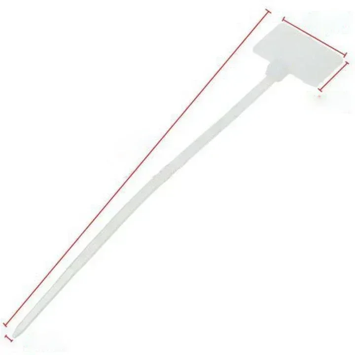 Marker Cord Label Ties Wire Straps Zip Clothes Plastic Nylon Self-Locking Label Tie Network Cable High Quality