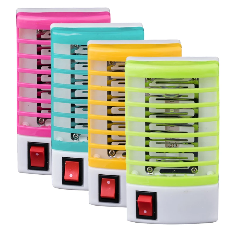 Portable LED Mosquito Killer Lamp EU Plug Mosquito Night Lamp Electric Fly Repellent Safety Fly Bug Zapper For Room