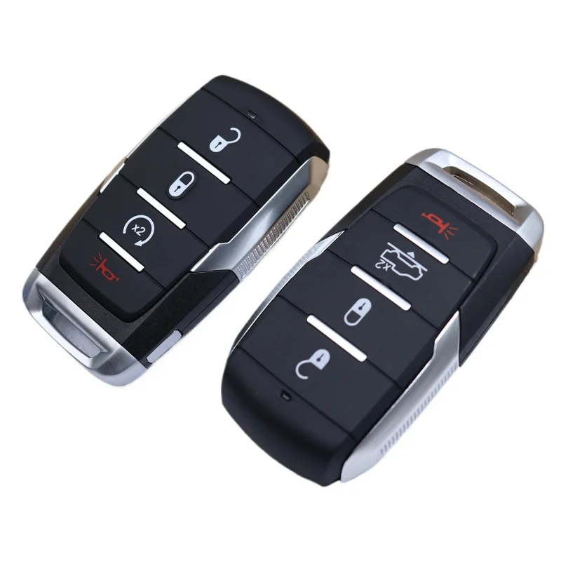 Dodge RAM RAM1500 RAM2500 TRX Avenger Nitro Pickup for Jeep 2019-2022 용 Chrysler Sebring 용 자동차 키 하우징 키 케이스 쉘