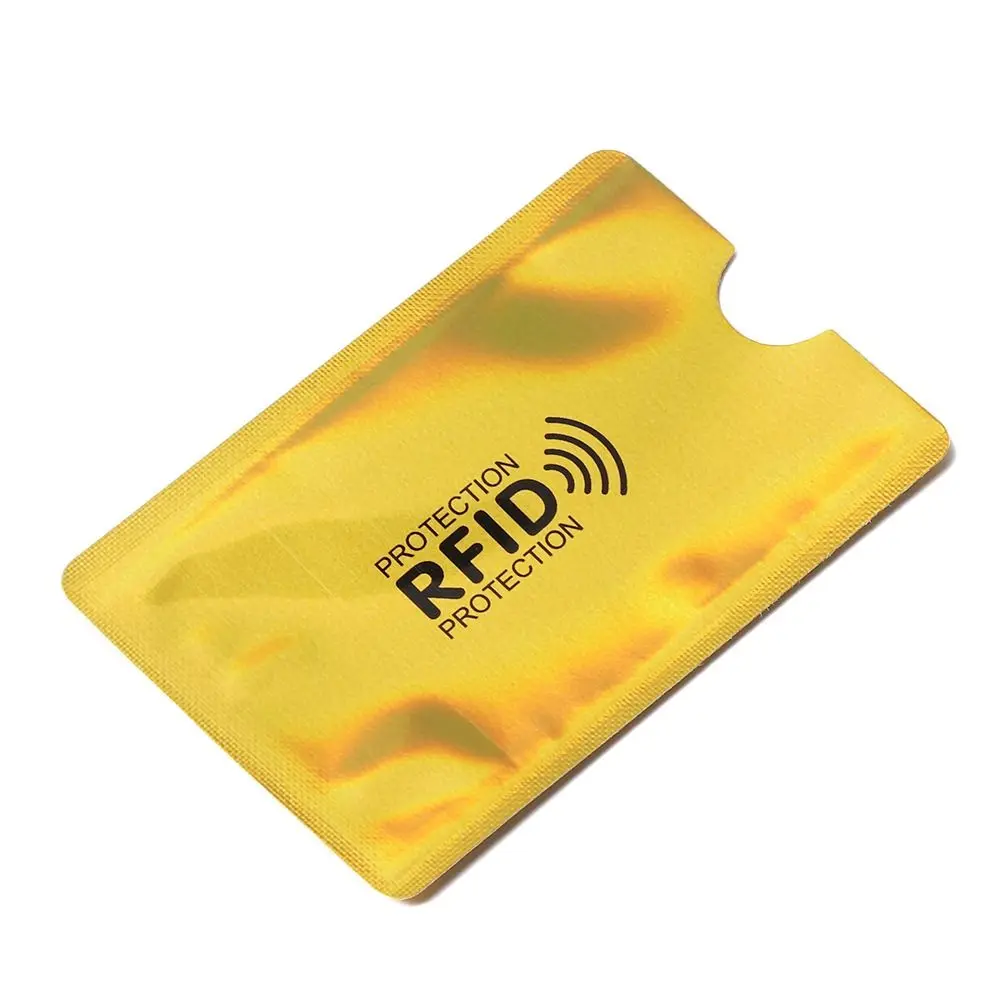 알루미늄 RFID 카드홀더 스마트 리더 잠금 장치, 안전 여권 보호대 슬리브, 도난 방지 보호 케이스 커버, 5 개