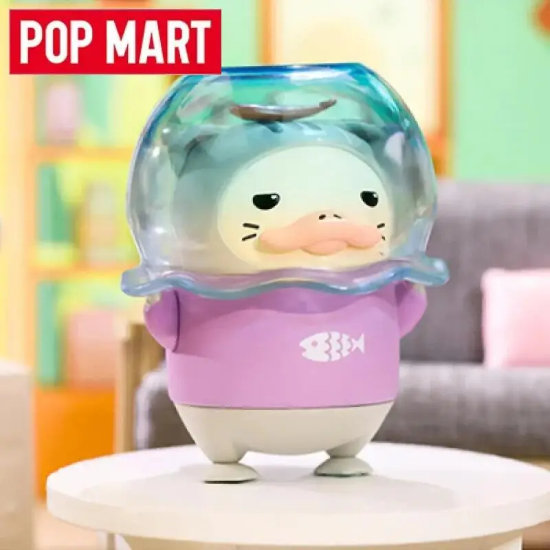 팝마트 덕쿠 마이 펫 스토리 시리즈 블라인드 박스 미스터리 박스 장난감 인형 귀여운 애니메이션 피규어 데스크탑 장식품 선물 컬렉션
