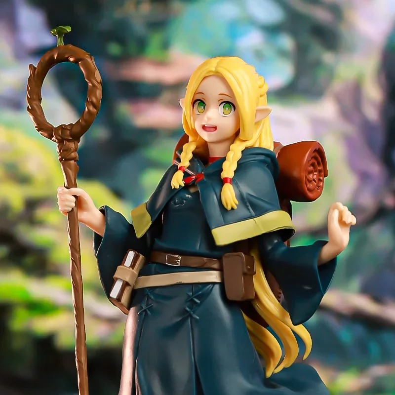 17CM Anime Dungeon Meshi Marcille Donato Figure Standing Delicious in Dungeon PVC Model Toy Gifts Action Figure Doll in Stock