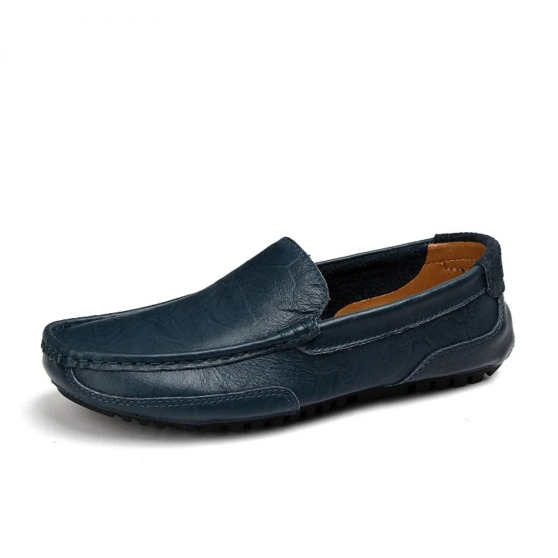 

Men's luxury leather shoes, casual driving shoes, men's anti-skid large leather shoes men casual shoes dress shoes men