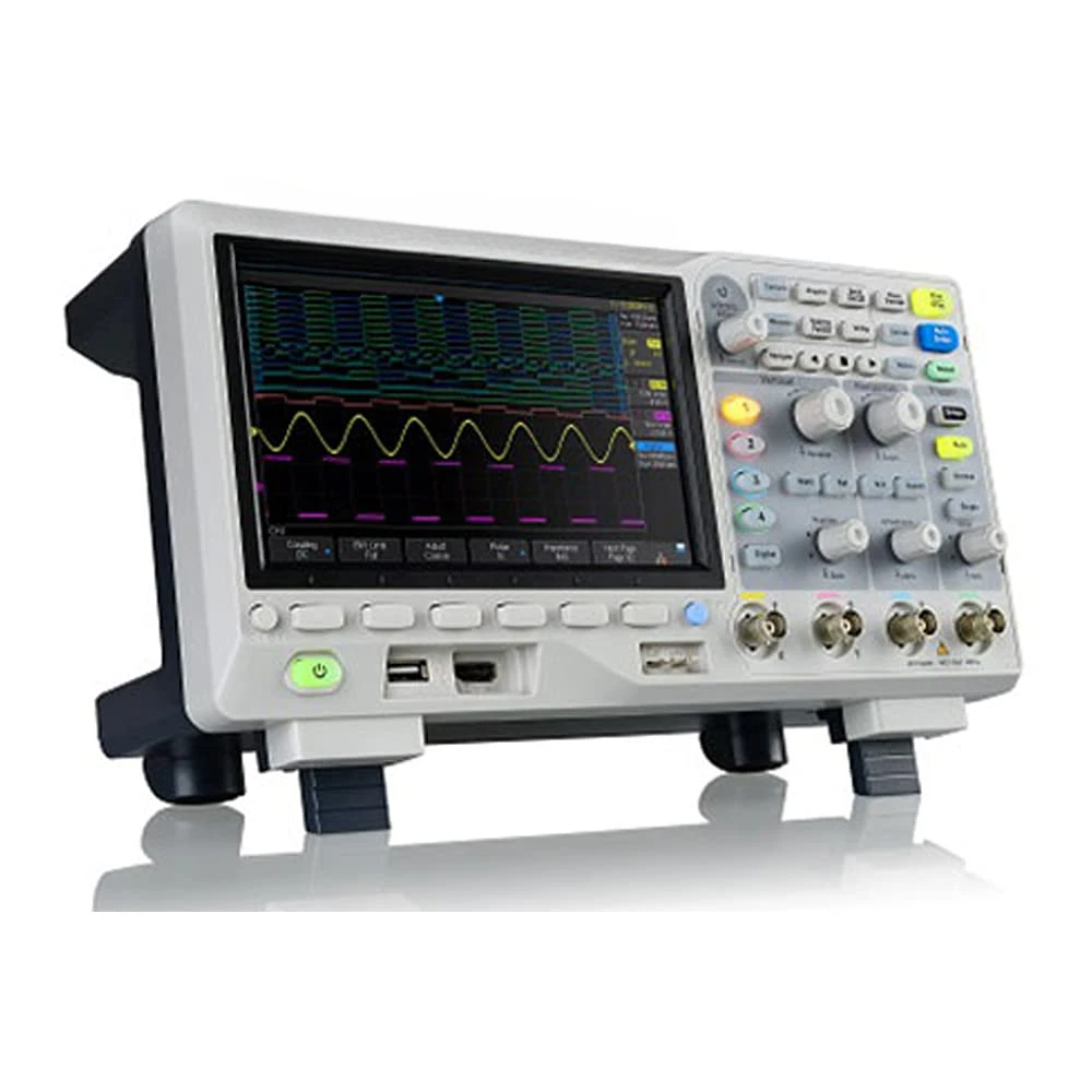 100Mhz Digital Oscilloscope 4 channels Standard Decoder, Grey