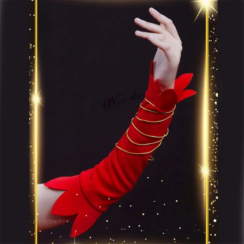 Anime Takt Op Destiny Cosplay Costume Shoes Wig Women Red Evening Party Fancy Tail Dress Prom Halloween Costume Props