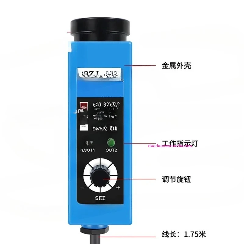 New BZJ-211 Green Color Code Sensor 10-30