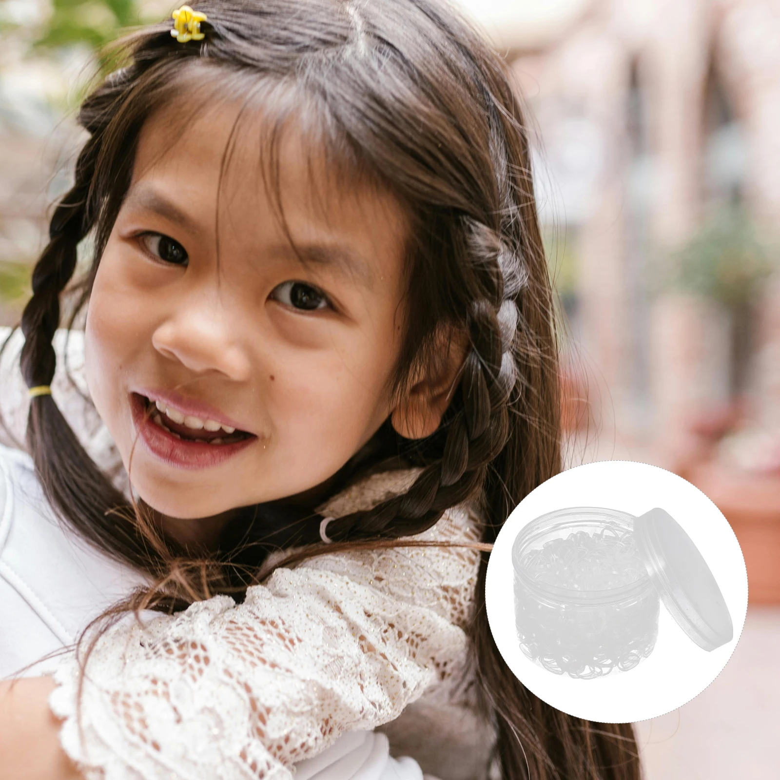 

Резинки для волос, эластичные ленты, прочные мини-резинки для женщин и детей, аксессуары для укладки, без повреждений