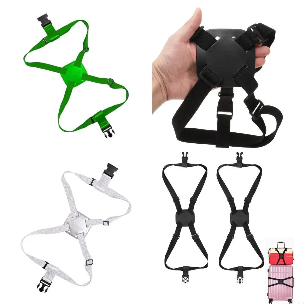 

Resistant Polyester Suitcase Belt Easy Release Clasp For Travel Convenience 547A