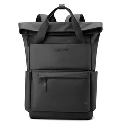 YoReAi New Nylon Fabric Backpack for Men Simple Large Casual Capacity Multifunction School Students Bag Travel Package