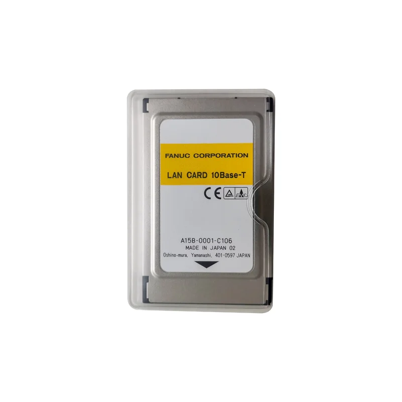 A02B-0281-K710 A15B-0001-C106 Fanuc PCMCIA LAN Card (for Ethernet Connection) 10 Base-T