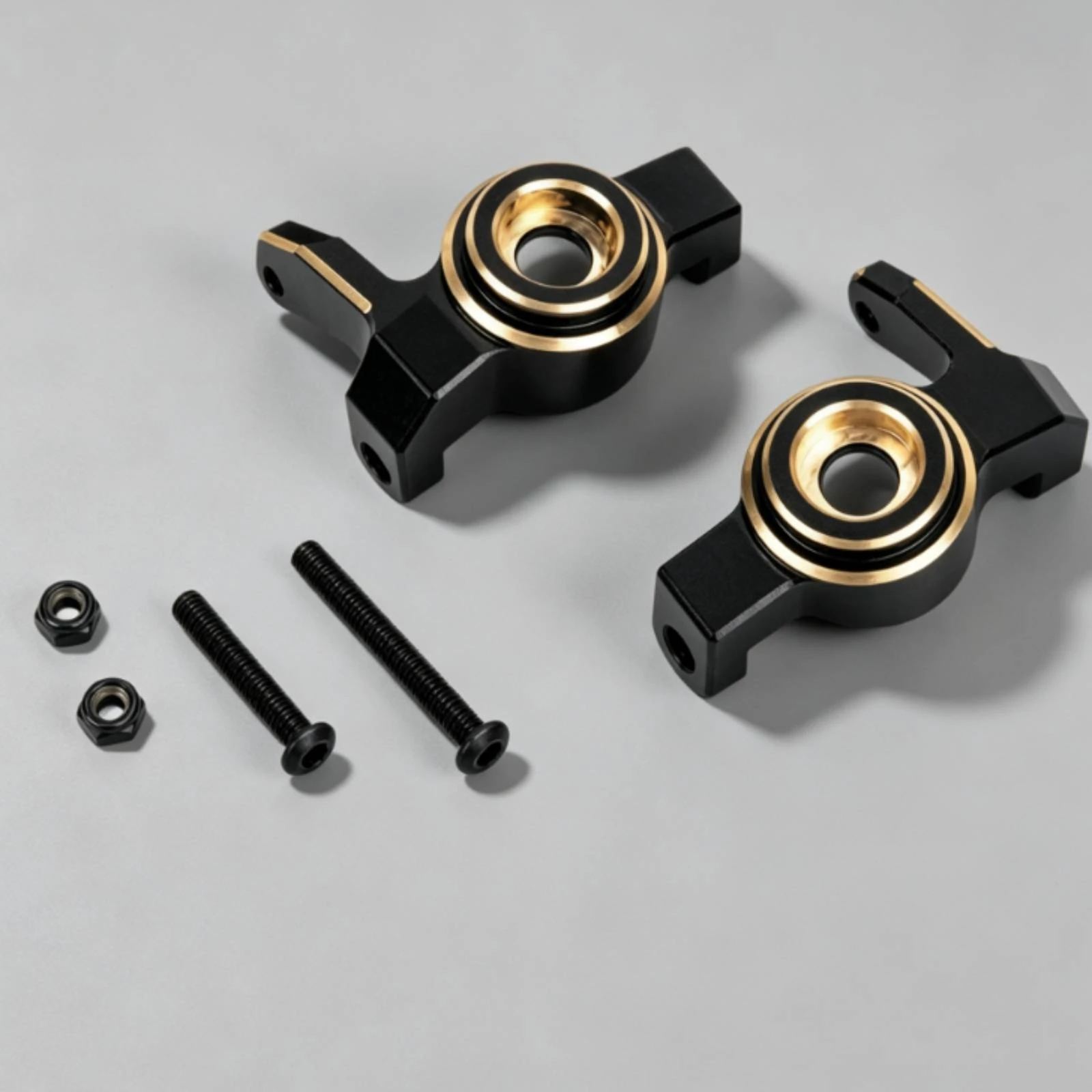 Steering Mount Housing Weights Weighted RC Steering Mounts with Hardware Component Angular Holder Stable for Crawler Enthusiasts